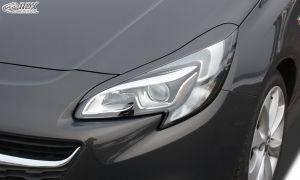 Реснички на фары RDX для Opel Corsa E 2014-